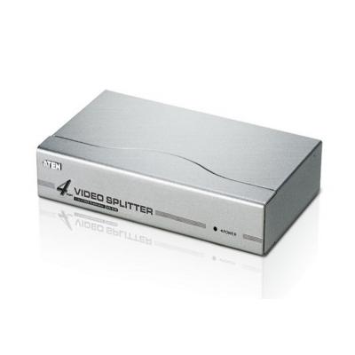 4-Port VGA Splitter (350MHz) Silver